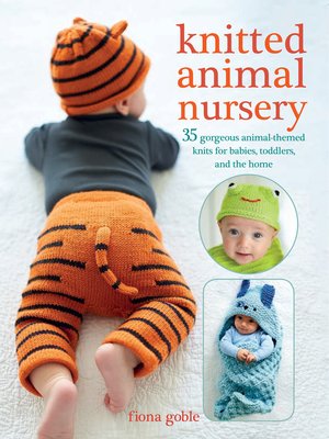 cover image of Knitted Animal Nursery